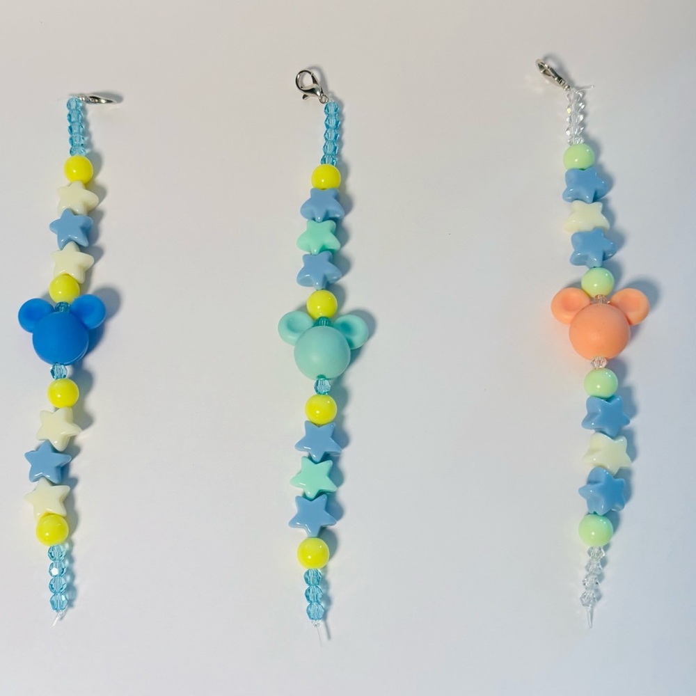 Colorful Disney Bag Charms